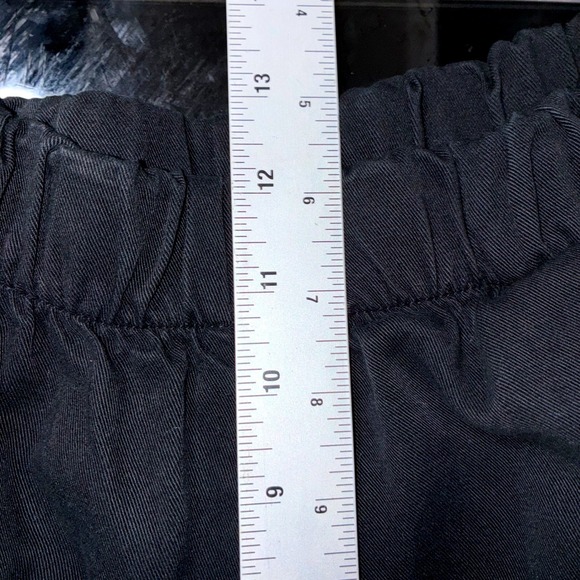 Bryn Walker Lagenlook Black Tencel Elastic Waist Pant Made in USA Women Size S - Picture 10 of 11